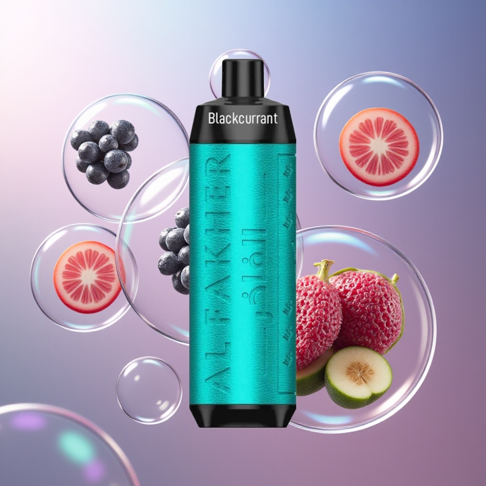 Cassis Glacé Al Fakher Crown Bar 8000 18ml 600mah Belgique Grossiste