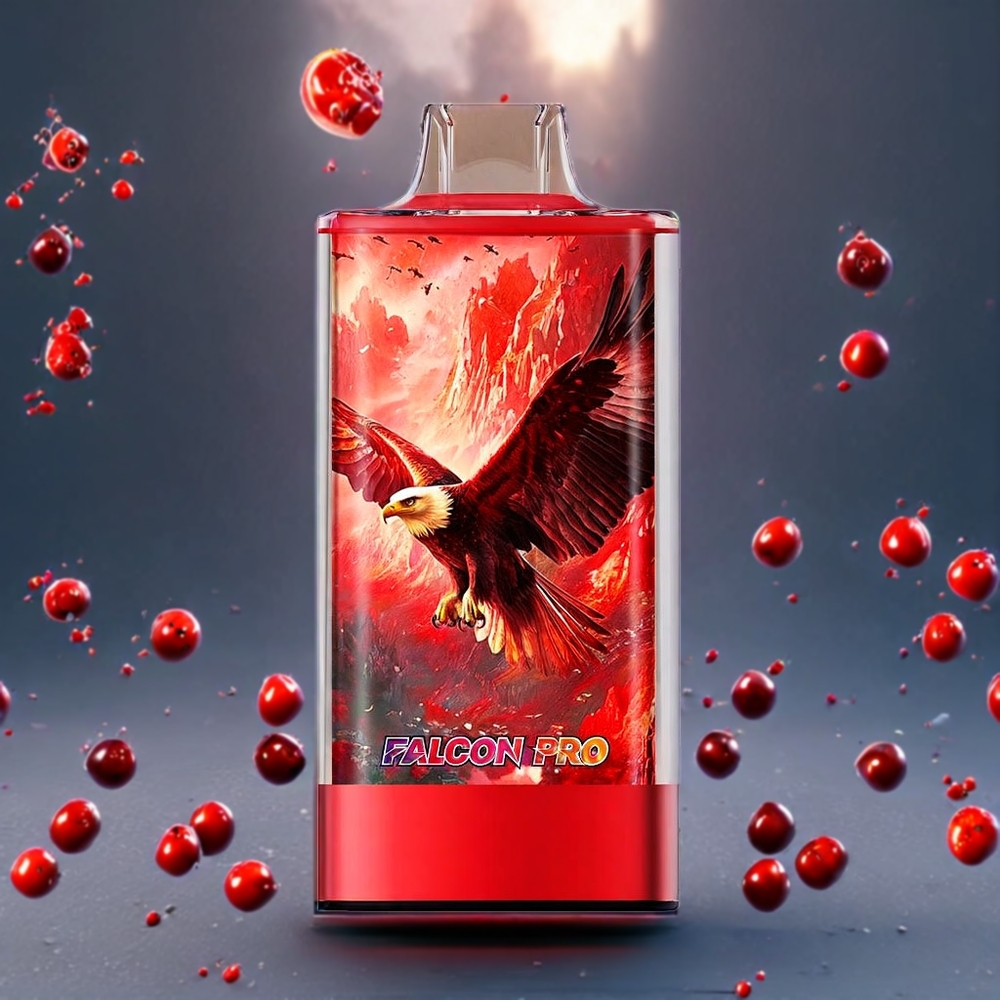 Cerise Baie JNR Falcon Pro 28000 Puffs Belgique Grossiste 30ml Ecran Intelligent