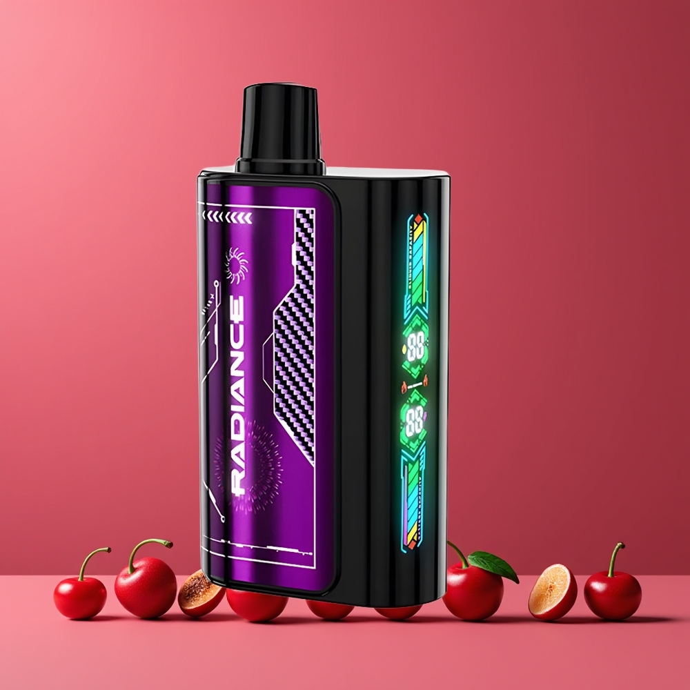 Cerise Baie JNR Radiance 31000 Puffs Belgique Grossiste 28ml 2 Nicotine