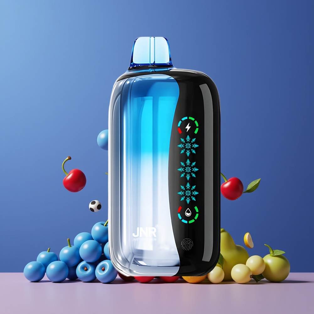 Cerise Bleue Explosion JNR Flex Ice 21000 Puffs Belgique Grossiste 26ml E-liquide 12 Ohm Dual Mesh
