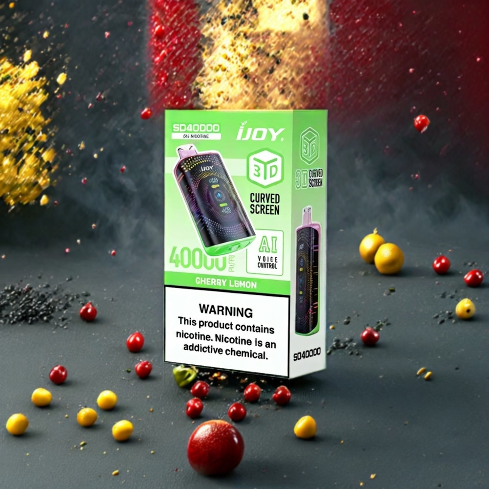 Cerise Citron IJOY SD 40000 Puffs Belgique Grossiste 20ML 5