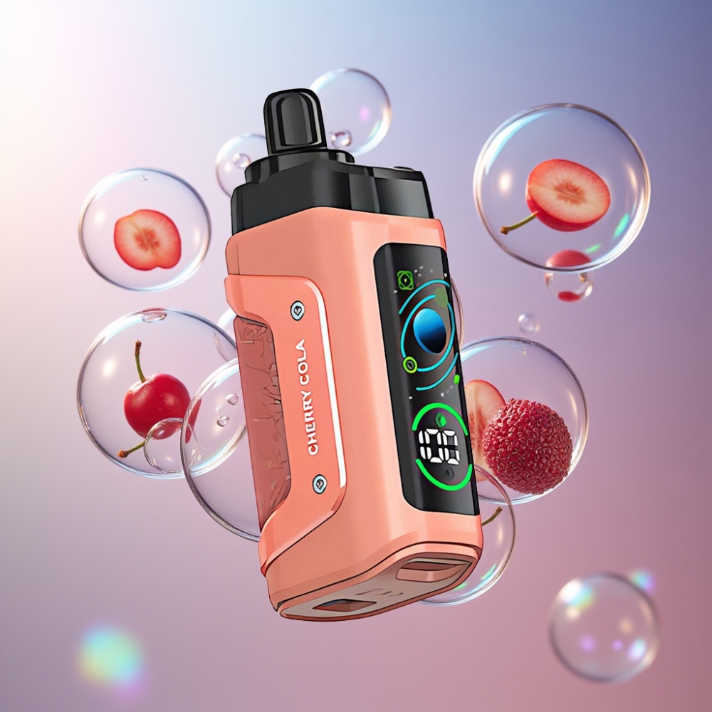 Cerise Cola Razz Bar 45000 Puffs Belgique Grossiste 20 mg/ml Type-C Rechargeable