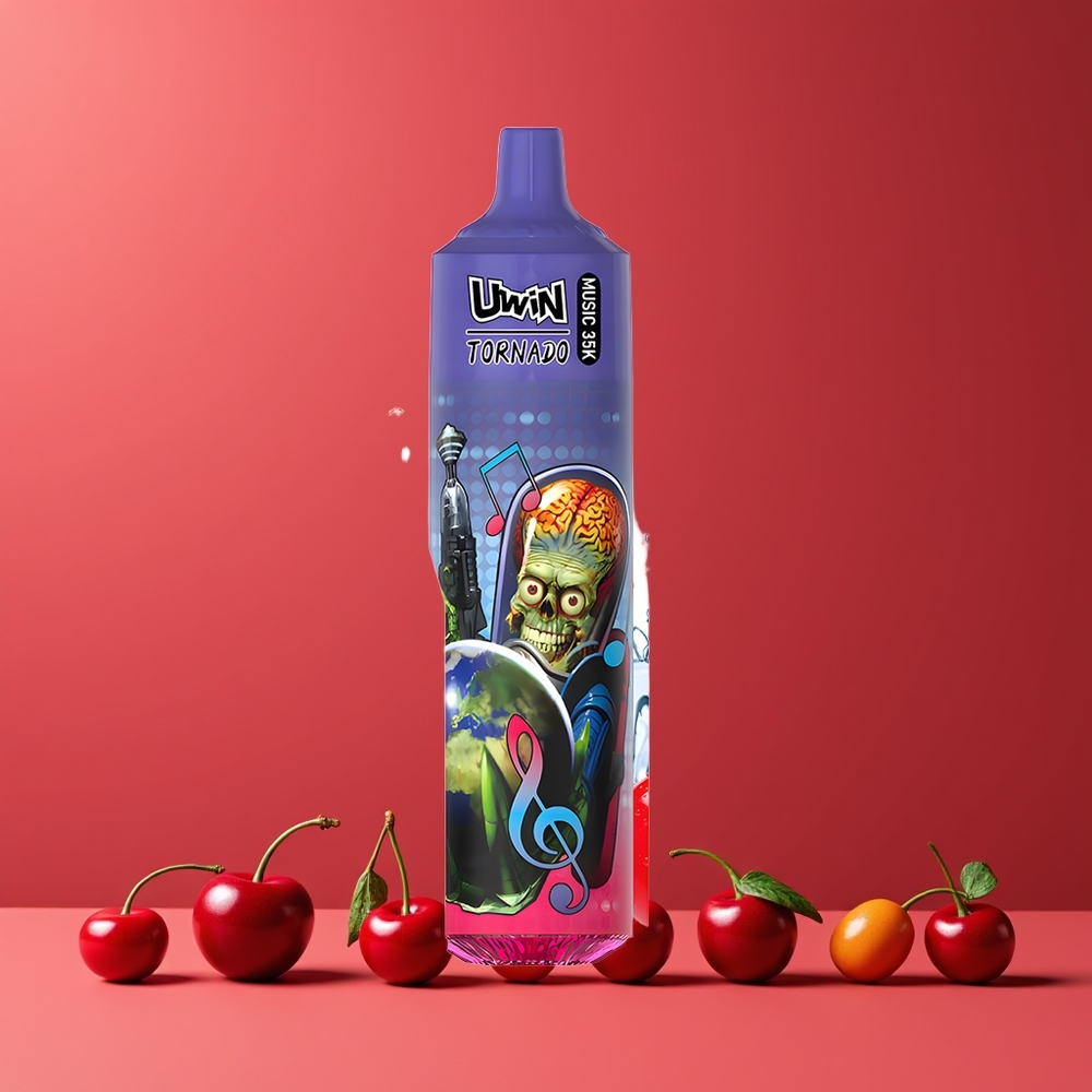 Cerise Cola Uwin Tornado 35K Music 600mAh Belgique Grossiste Type-C