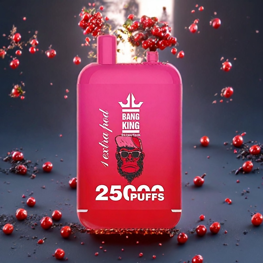 Cerise Explosif Bang King 25000 Puffs Dual Pod Belgique Grossiste 46ml 5
