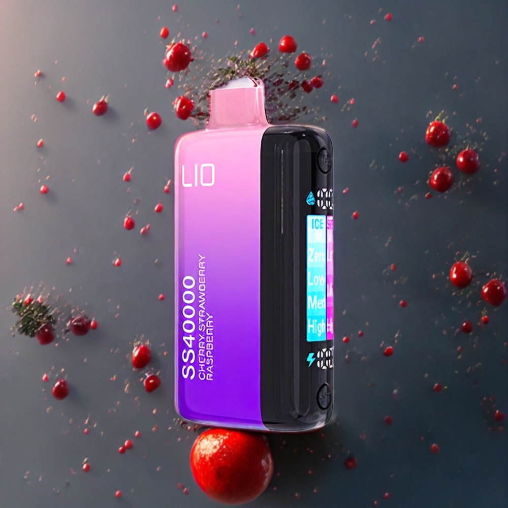 Cerise Fraise Framboise IJOY LIO 40000 Puffs Belgique Grossiste 22ML 1100 mAh