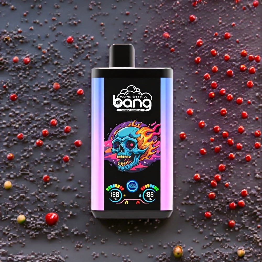 Cerise Lychee  Sakura Raisin Bang 30K Pro 30000 Puffs 36ml Belgique Grossiste Dual-Saveur