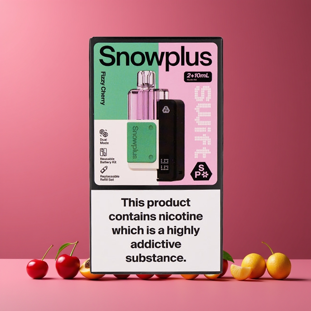 Cerise Pétillante Snowplus Swift 5000 Puffs Dual Mesh 1000 mAh Belgique Grossiste