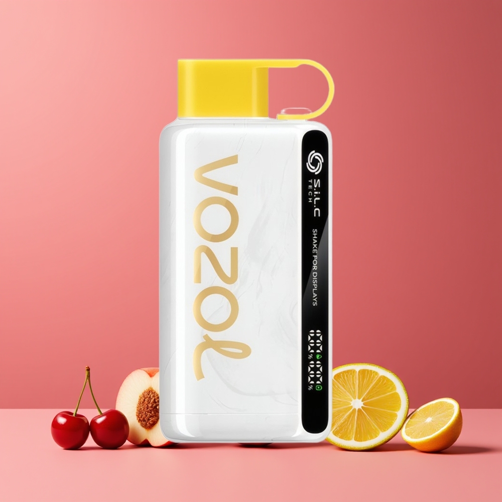 Cerise Pêche Limonade VOZOL STAR 9000/12000 Belgique Grossiste SiLC TECH 650mAh