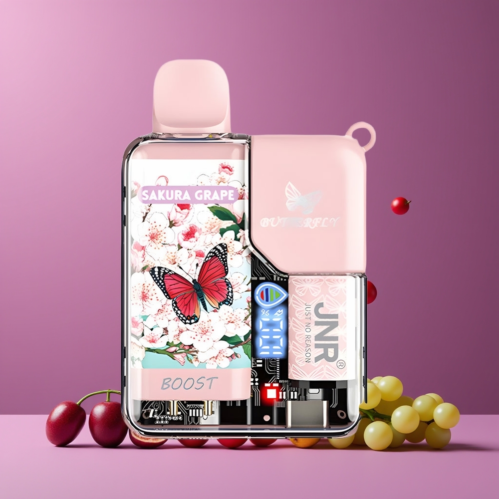 Cerise Raisin JNR Butterfly 8500 Puffs 15ml Belgique Grossiste 1200mAh