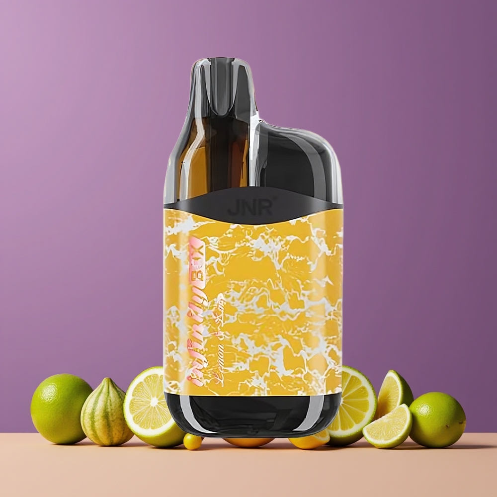 Citron  Citron Vert JNR Infinity Box 10700 Puffs Belgique Grossiste 15ml 2