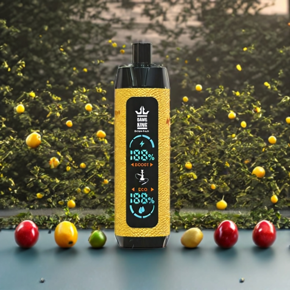 Citron Cerise Bang King Shisha 25000 Puffs 30ml Belgique Grossiste