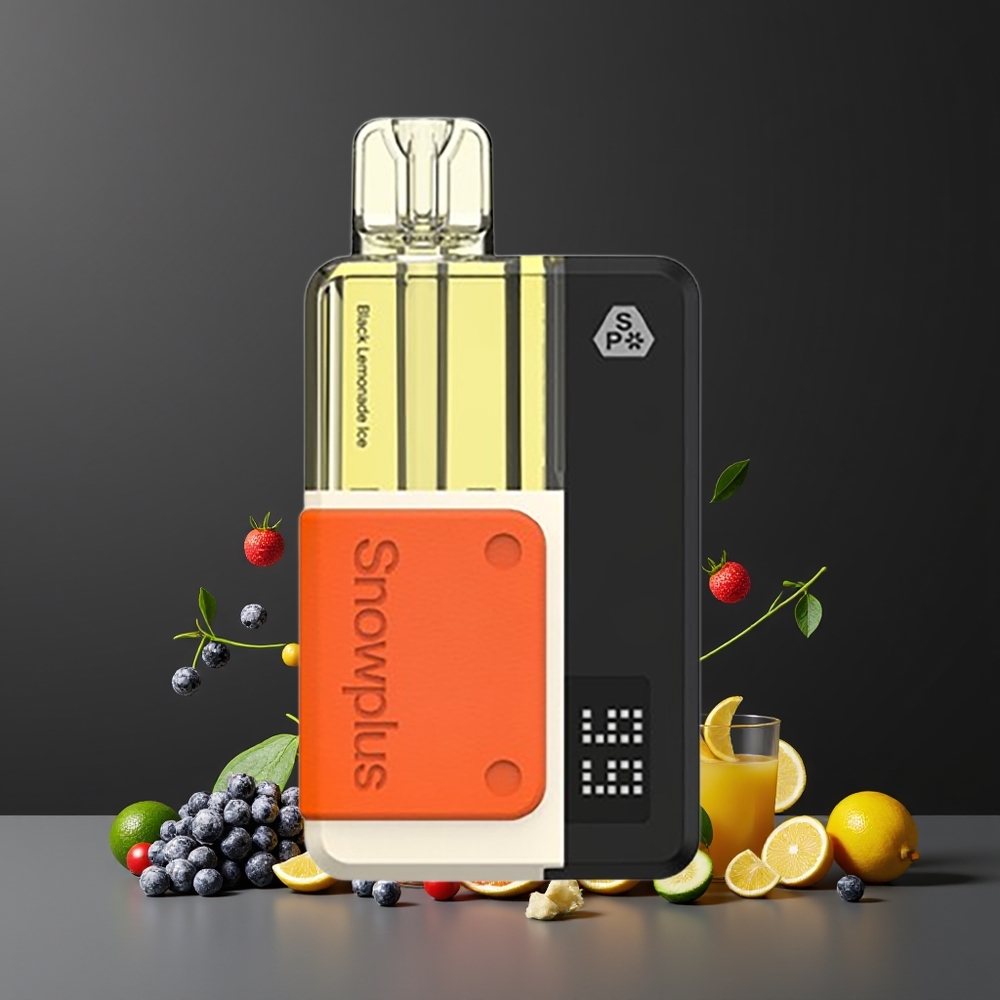 Citron Noir Glacé Snowplus Swift 5000 Puffs Belgique Grossiste Dual Mesh 1000 mAh