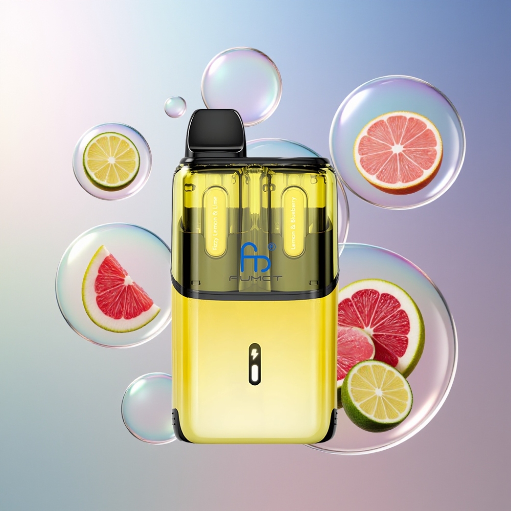 Citron Pétillant  Citron  Myrtille Fumot Ultra T32000 32000 Puffs 24ml Belgique Grossiste