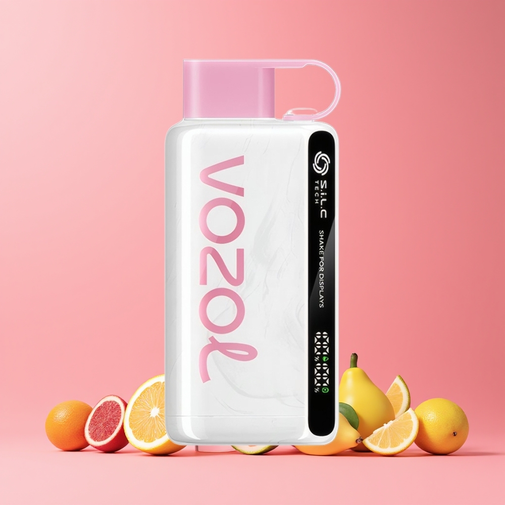 Citron Rose VOZOL STAR 9000/12000 Puffs Belgique Grossiste SiLC TECH 650mAh