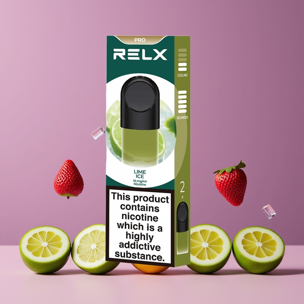 Citron Vert Glacé RELX Pod Pro 19ml Belgique Grossiste Grande Saveur  Expérience Ultra Douce