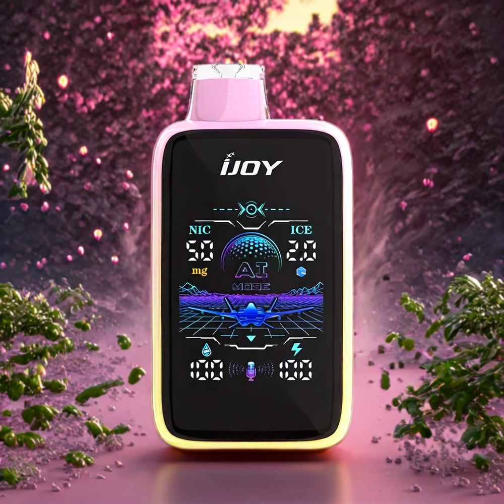 Citronné Rose IJOY Uranus Mate 40000 Puffs Belgique Grossiste ICE1 TYPE-C