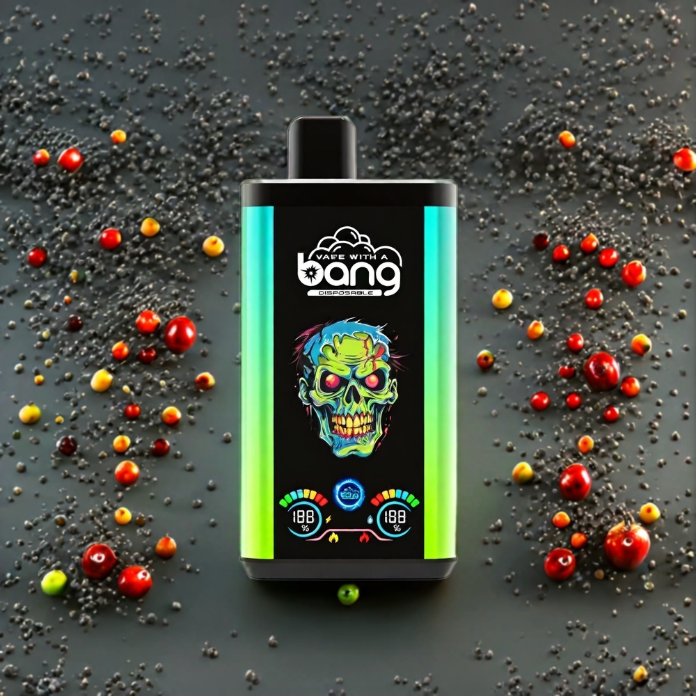 Double Pomme  Kiwi Passion Fruit Grenade Bang 30K Pro 30000 Puffs Belgique Grossiste 36ml Dual-Saveur