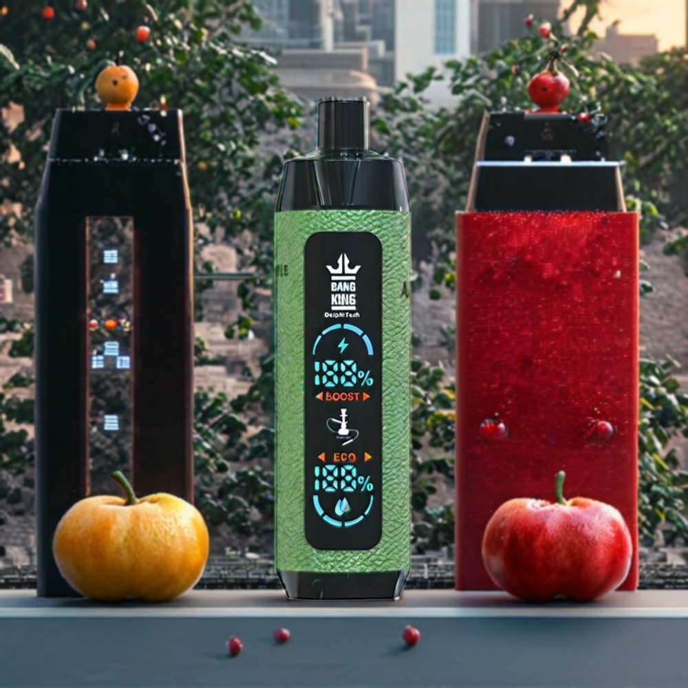Double Pomme Bang King Shisha 25000 Puffs 30ml Belgique Grossiste