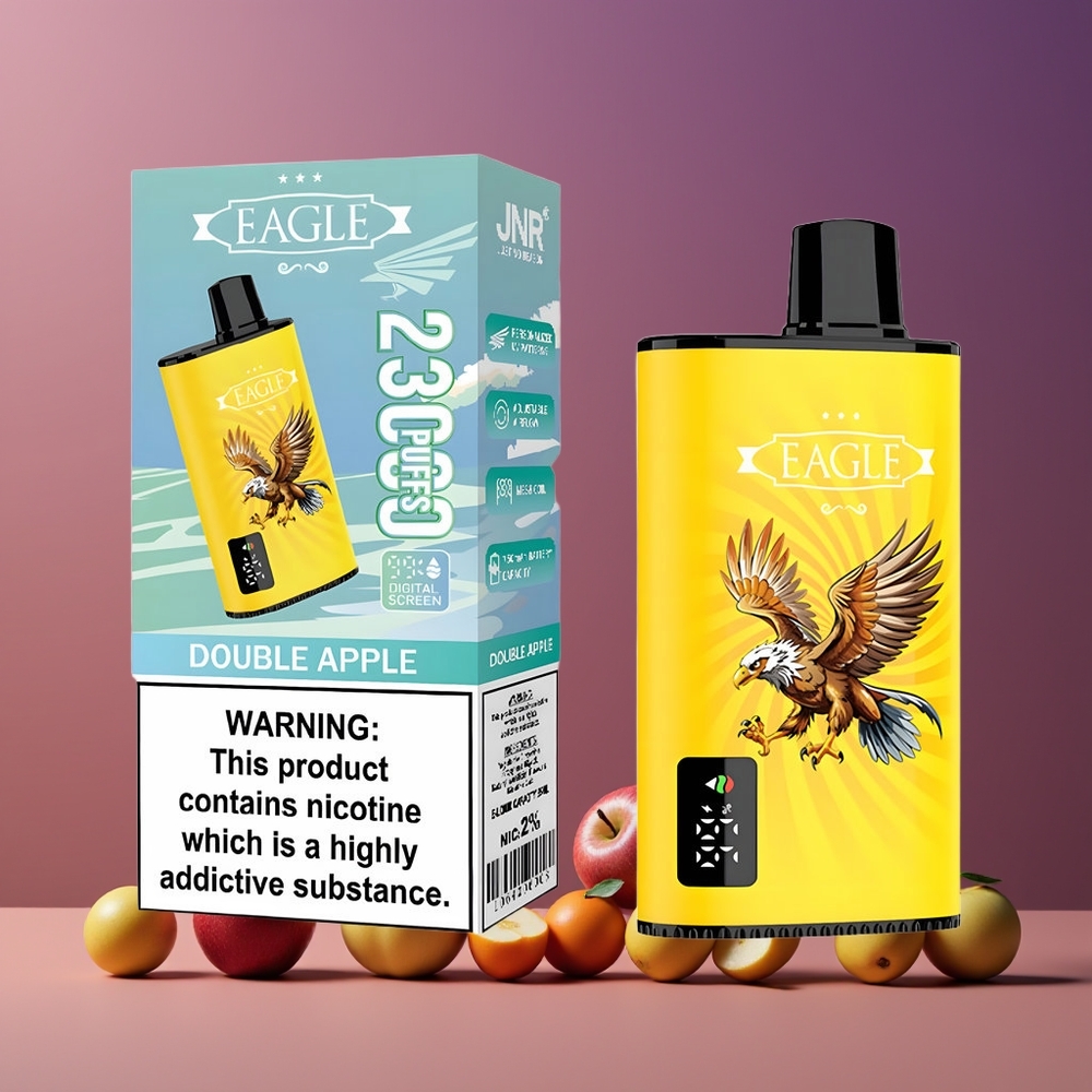 Double Pomme JNR Eagle Smart 23000 Puffs Belgique Grossiste 25ml 2 Nicotine