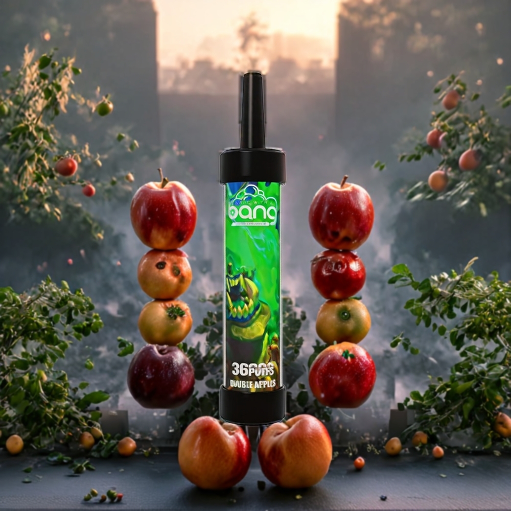 Double Pommes Bang 36000 Puffs 40ml Belgique Grossiste 650mAh 060 ohm