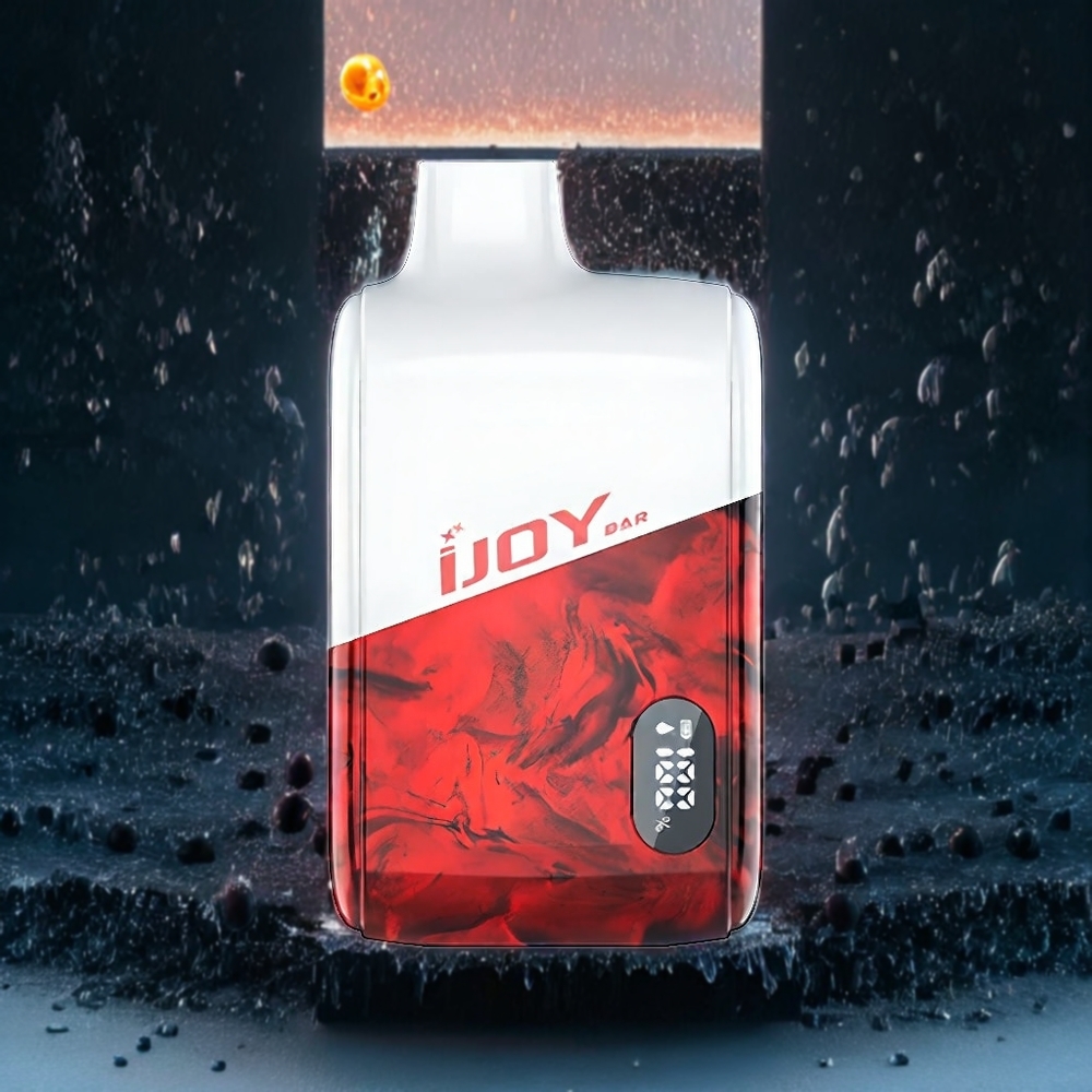 Dragon Noir Glacé IJOY Bar IC8000 8000 Puffs Belgique Grossiste 18ml 5