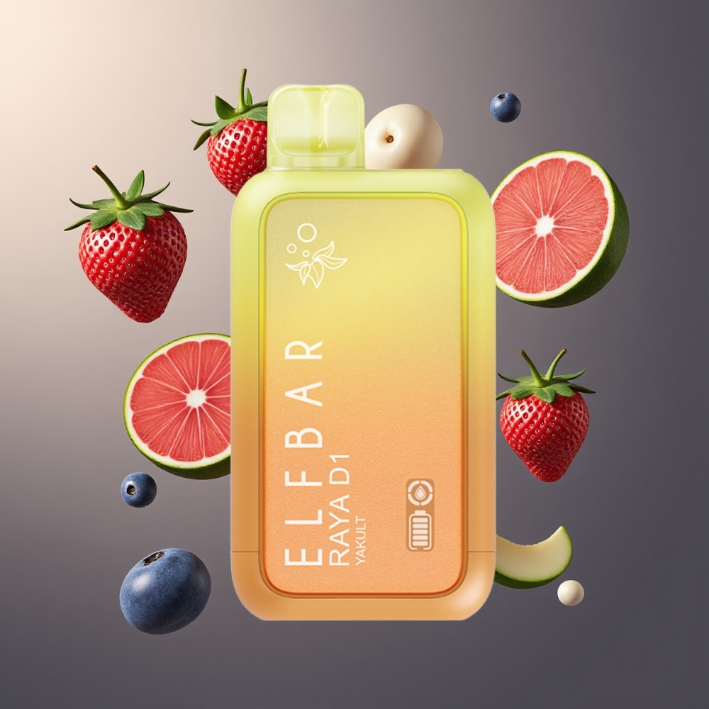Elf Bar Raya D1 13000 Puffs Belgique Grossiste 18ml Yakult Rechargeable
