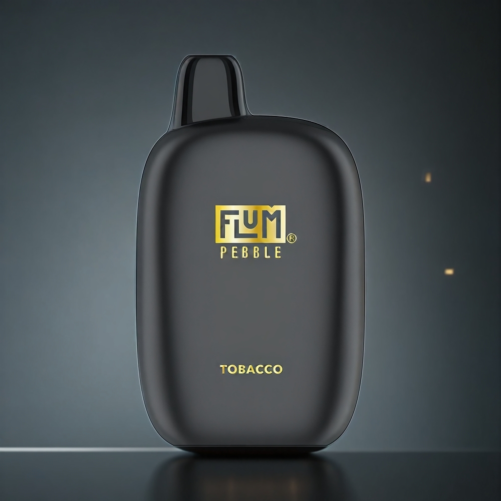 Flum Pebble Belgique Grossiste - 6000 Puffs et Rechargeable Type-C - Tabac
