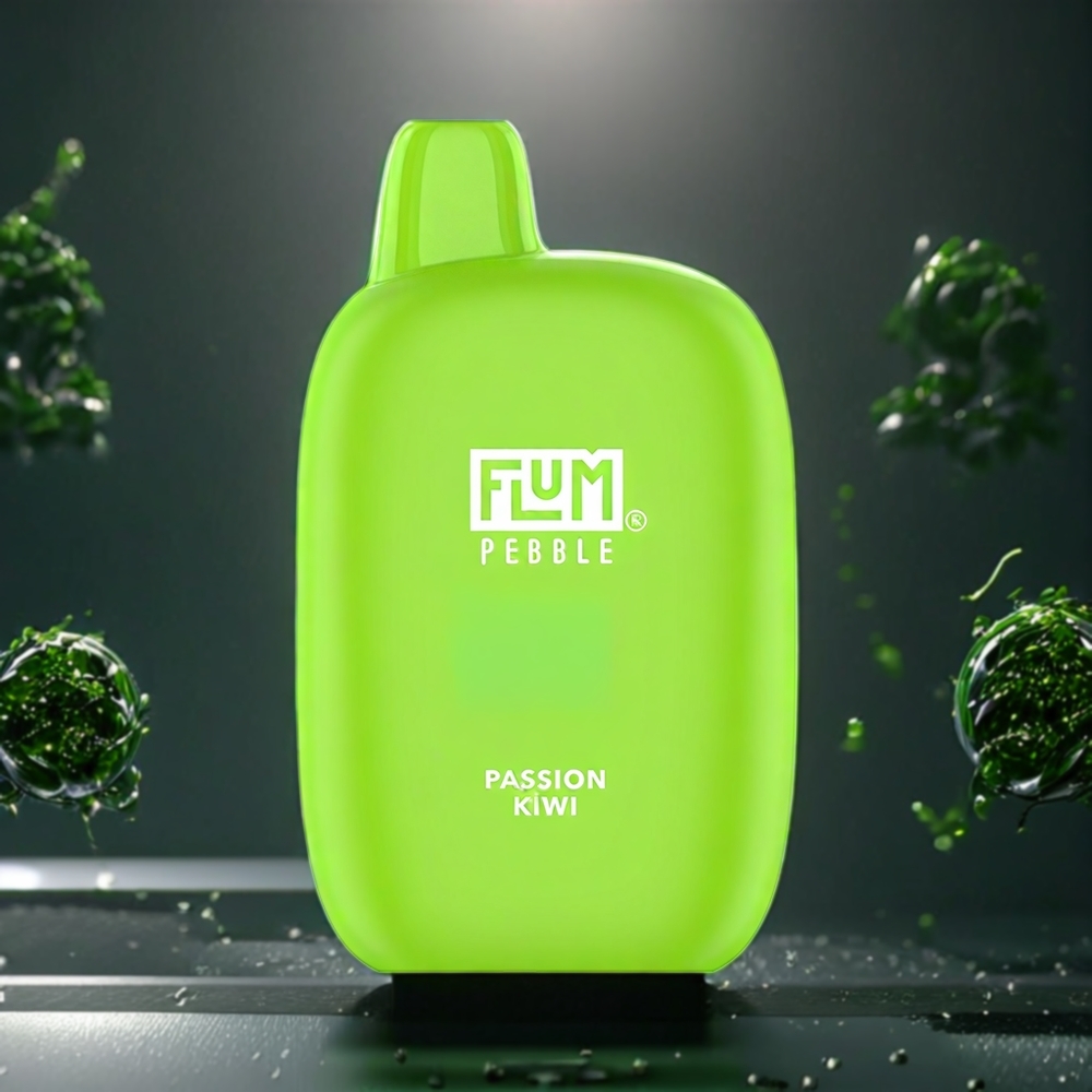 Flum Pebble Belgique Grossiste 6000 Puffs 10ml Passion Kiwi (Passion Fruit-Kiwi)