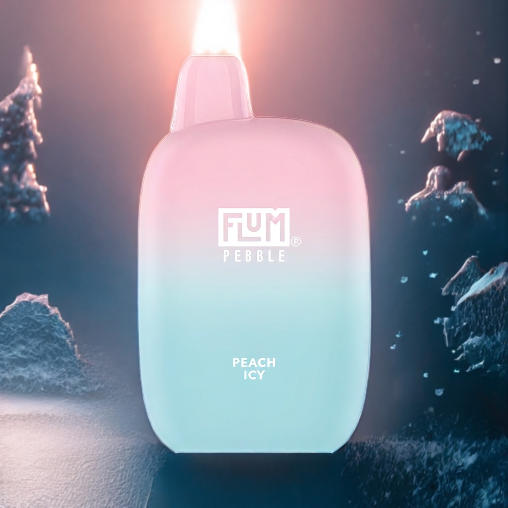 Flum Pebble Belgique Grossiste 6000 Puffs et 5 Nicotine Glacé Pêche