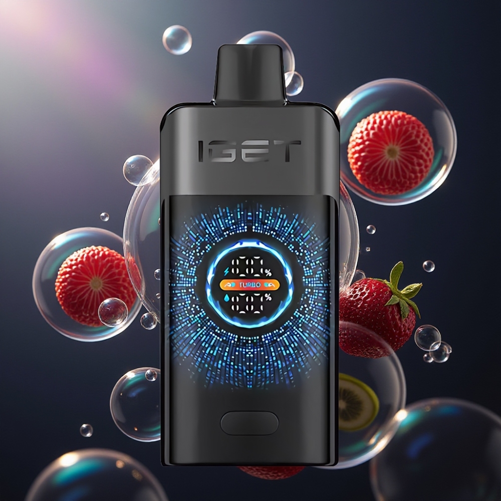 Forêt Noire IGET ONE 12000 Puffs Belgique Grossiste 2700 mAh Écran Courbe Couleur