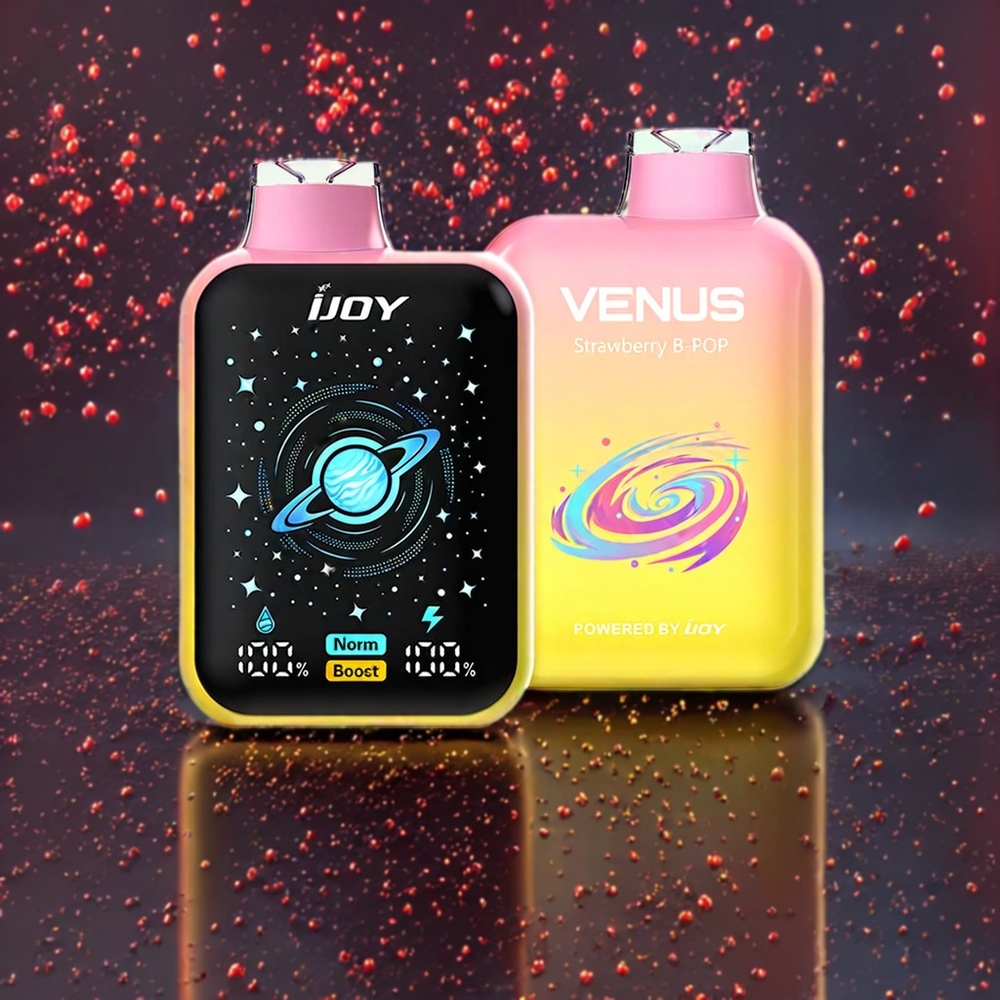 Fraise B Pop IJOY VENUS 25000 Puffs Belgique Grossiste 20ML Airflow Réglable