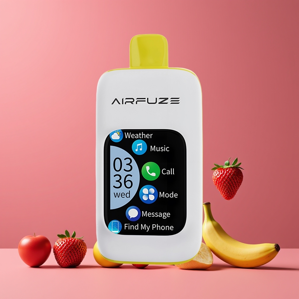 Fraise Banane AirFuze Smart 30000 Puffs Belgique Grossiste 5 900mAh
