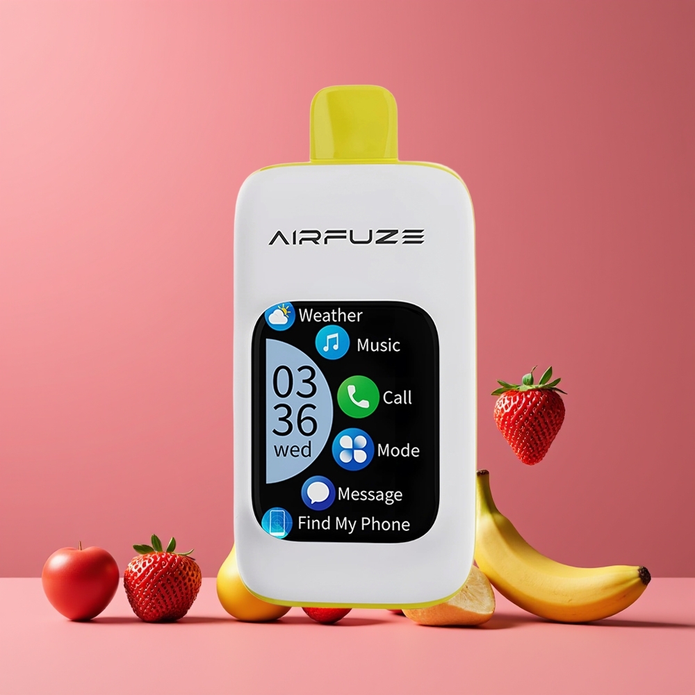 Fraise Banane AirFuze Smart Pro 40000 Puffs Belgique Grossiste 900mAh 20ML