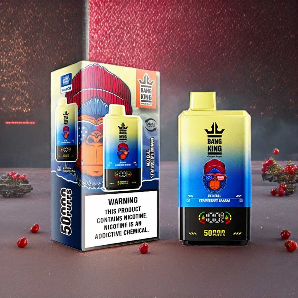 Fraise Banane Bang King 50000 Puffs Belgique Grossiste 50ml Type-C