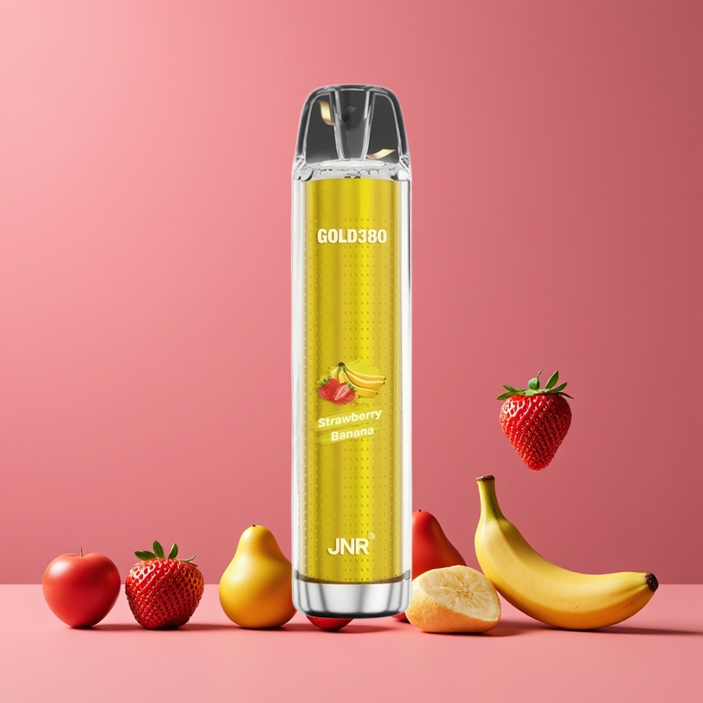Fraise Banane JNR Glod380 6000 Puffs Belgique Grossiste 1500mAh 13ml