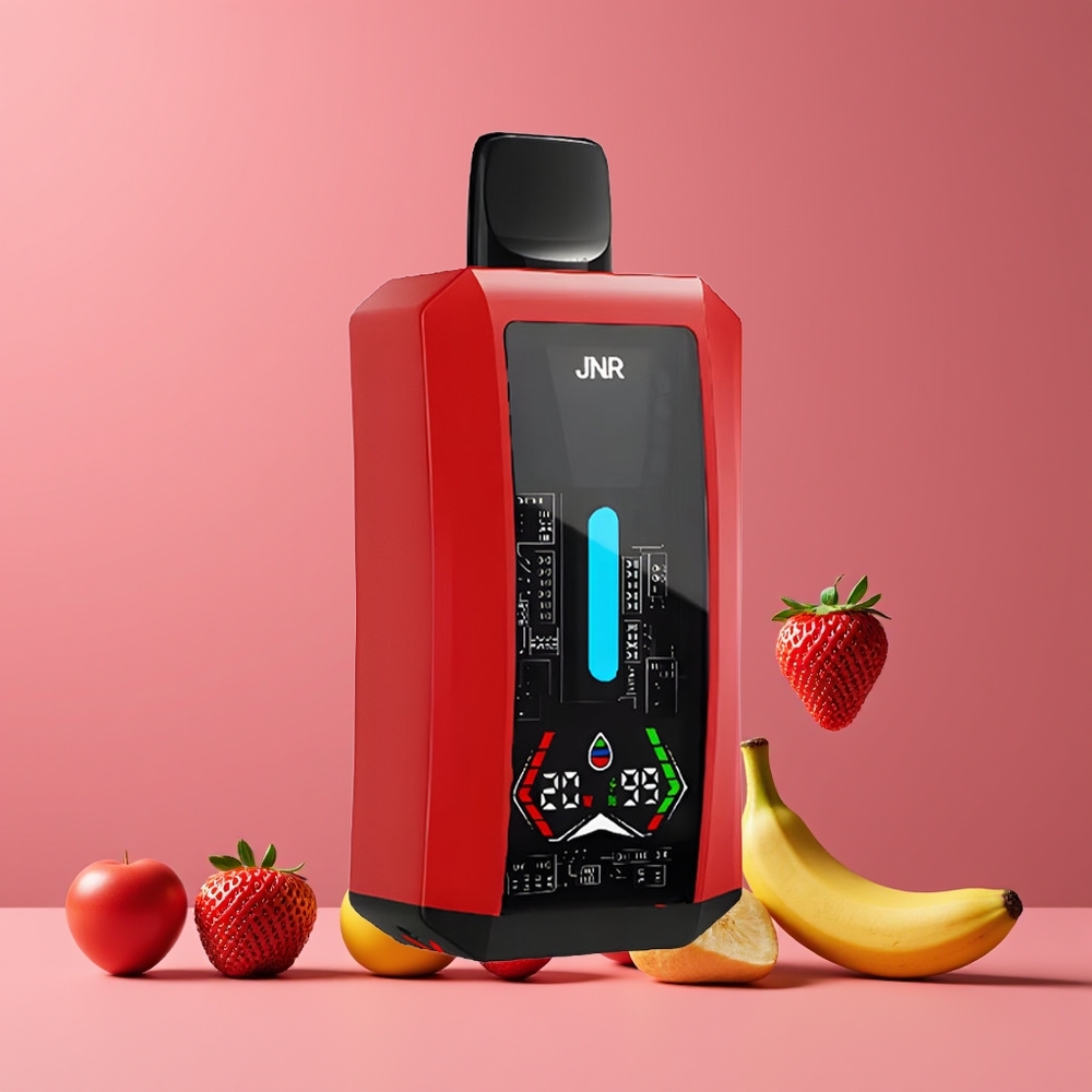 Fraise Banane JNR Tank Pro 33000 Puffs Belgique Grossiste 28ml 2 Nicotine