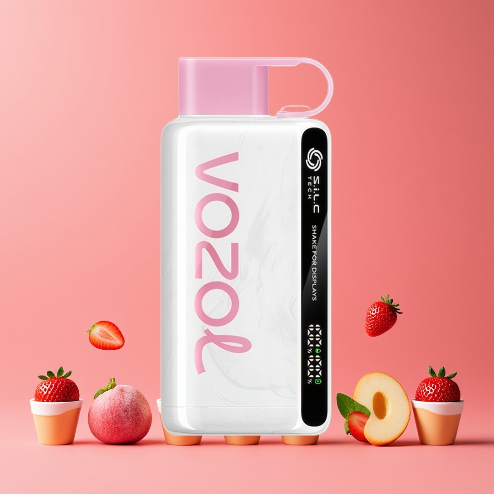 Fraise Crème Glacée VOZOL STAR 9000/12000 Belgique Grossiste SiLC TECH 650mAh