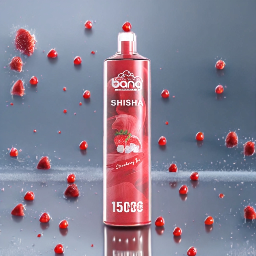 Fraise Glace Bang Shisha 15000 Puffs Belgique Grossiste 23ml 600mAh