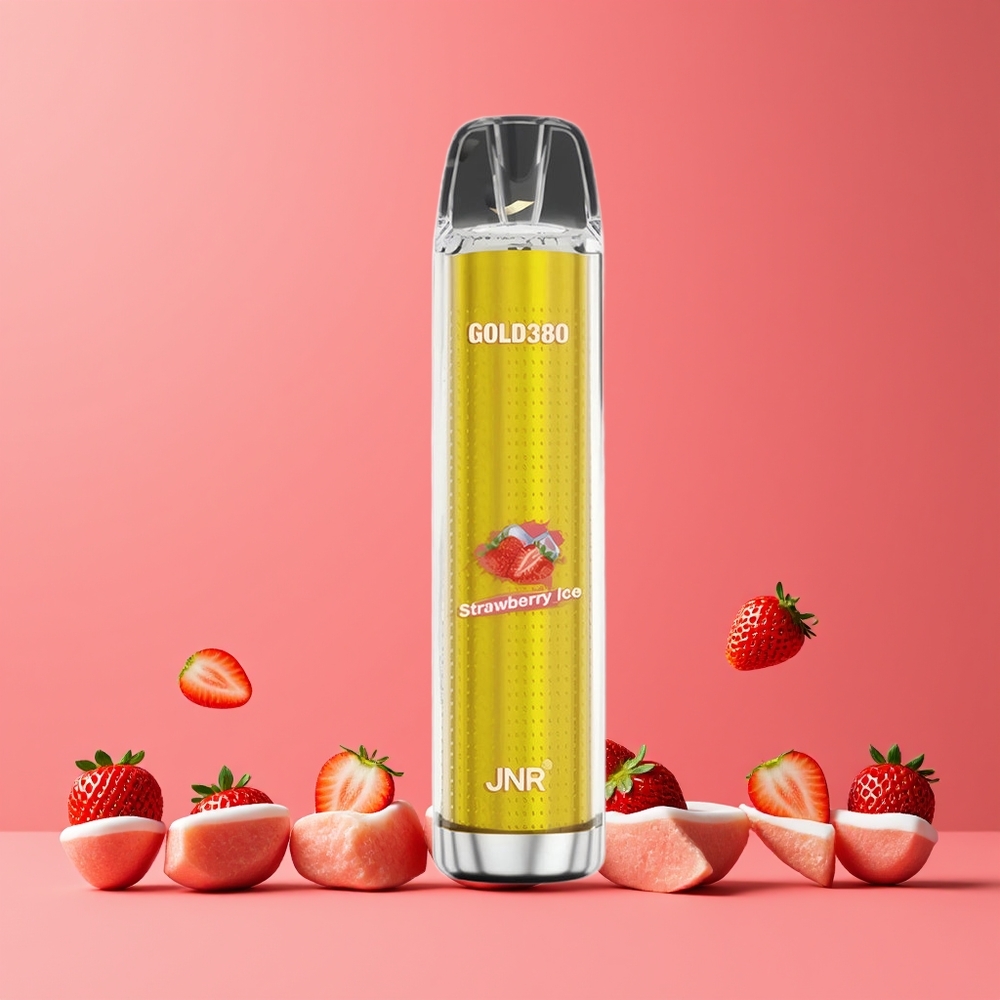 Fraise Glace JNR Glod380 6000 Puffs Belgique Grossiste 1500mAh 13ml