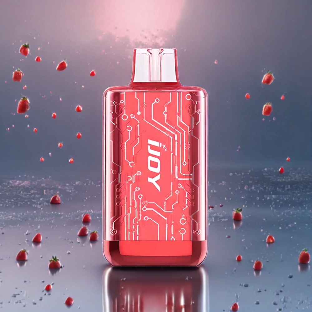 Fraise Glacée IJOY CYBER 5000 Puffs 13ml Belgique Grossiste 10 Ohm Dual Coil