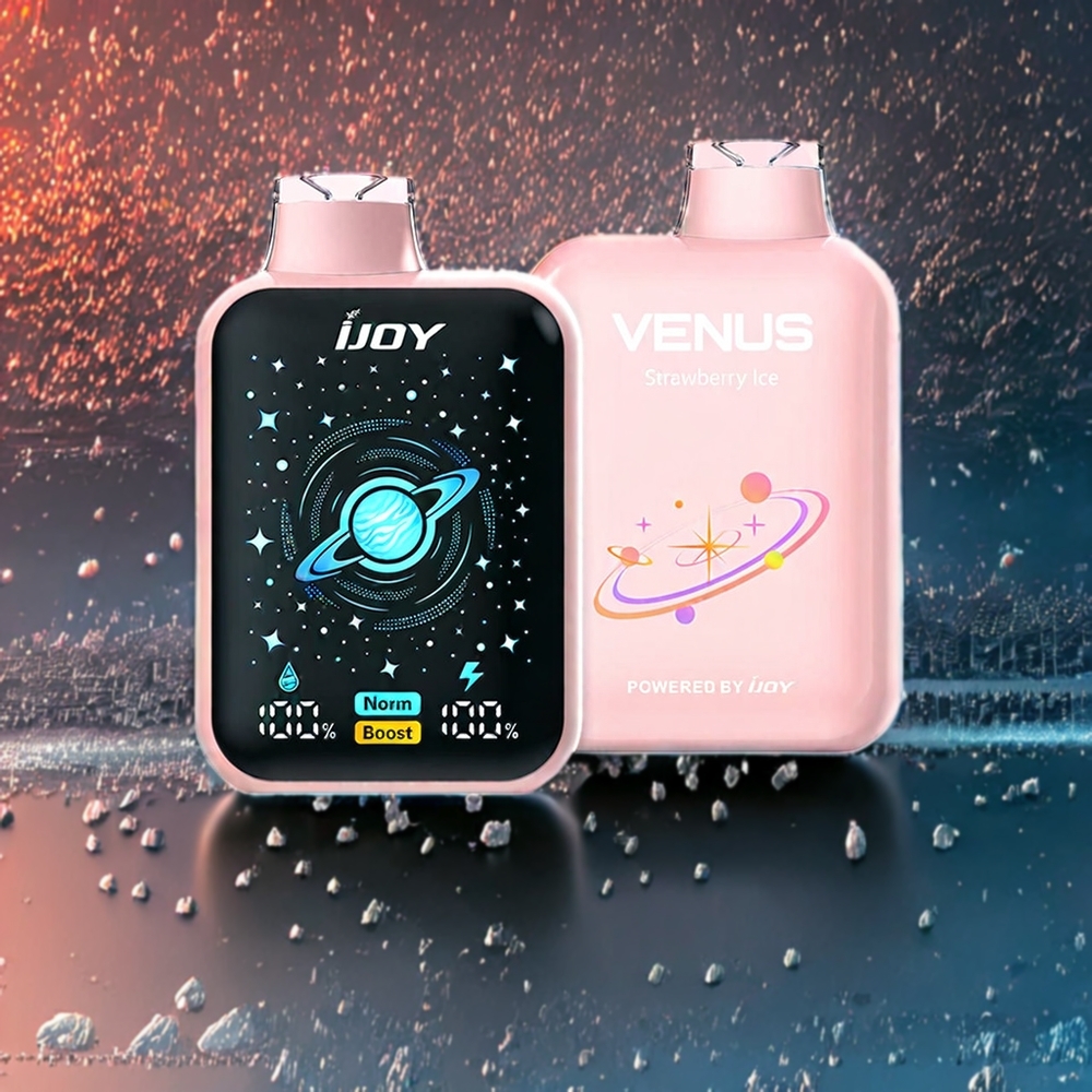 Fraise Glacée IJOY VENUS 25000 Puffs Belgique Grossiste 20ML Ajustable