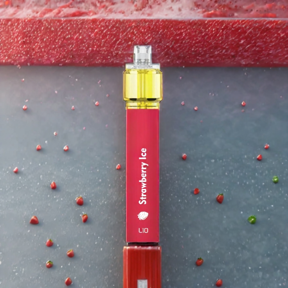 Fraise Glacée LIO Bee18 Max 2500 Puffs Belgique Grossiste 1300mAh 65ml