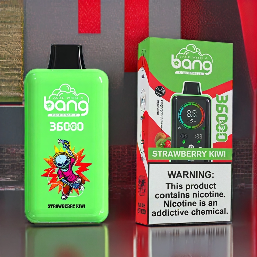 Fraise Kiwi Bang 36000 Power 36000 Belgique Grossiste 36ml 5