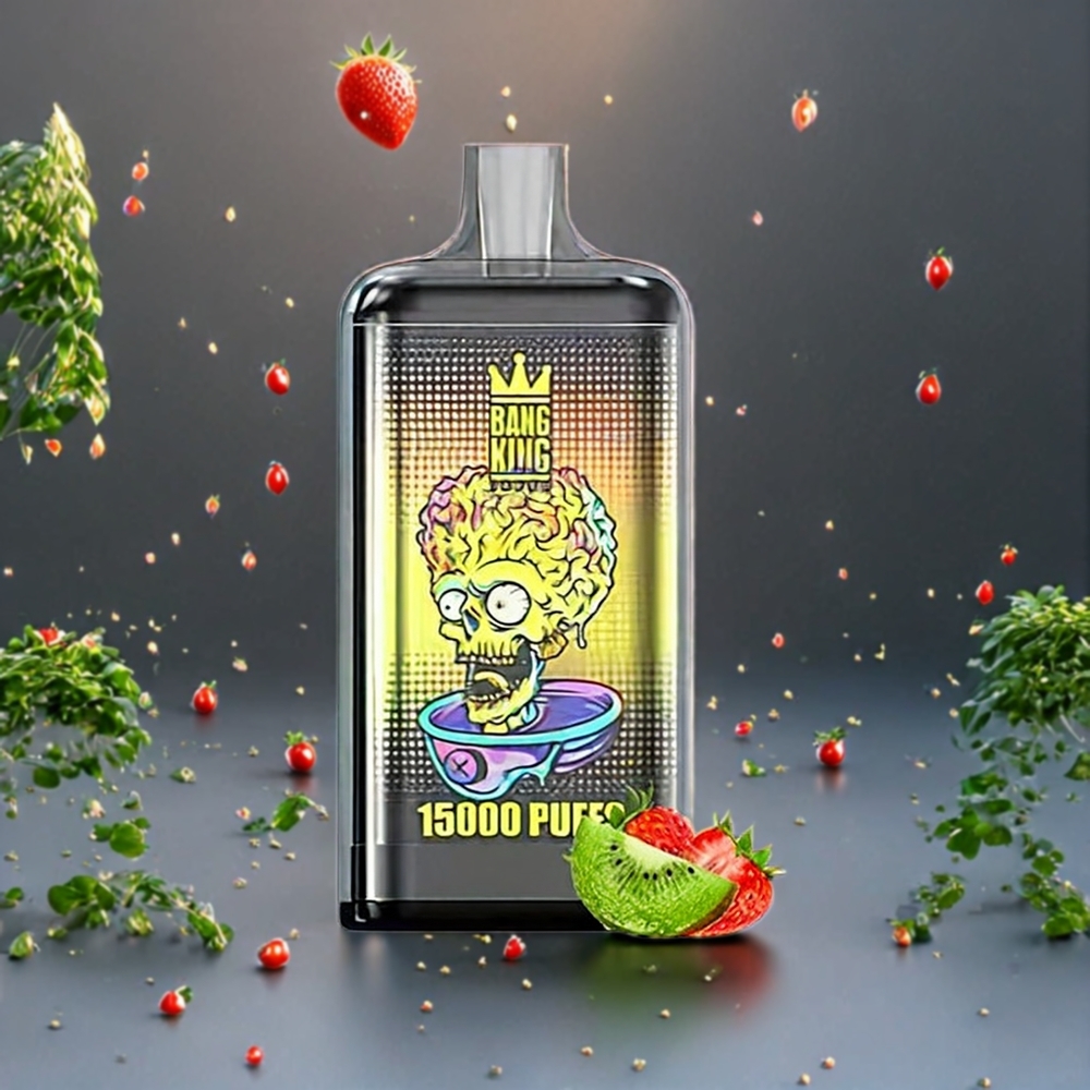 Fraise Kiwi Bang King 15000 Puffs Belgique Grossiste 21ml Design Coloré