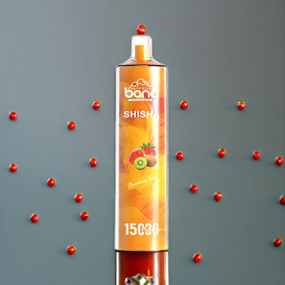 Fraise Kiwi Bang Shisha 15000 Puffs 23ml Belgique Grossiste DTL Type-C