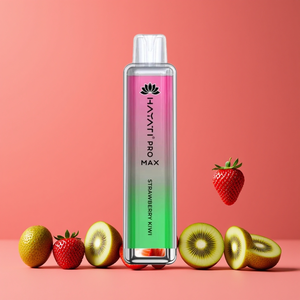 Fraise Kiwi Hayati Pro Max 4000 Puffs Belgique Grossiste 1400mAh Rechargeable