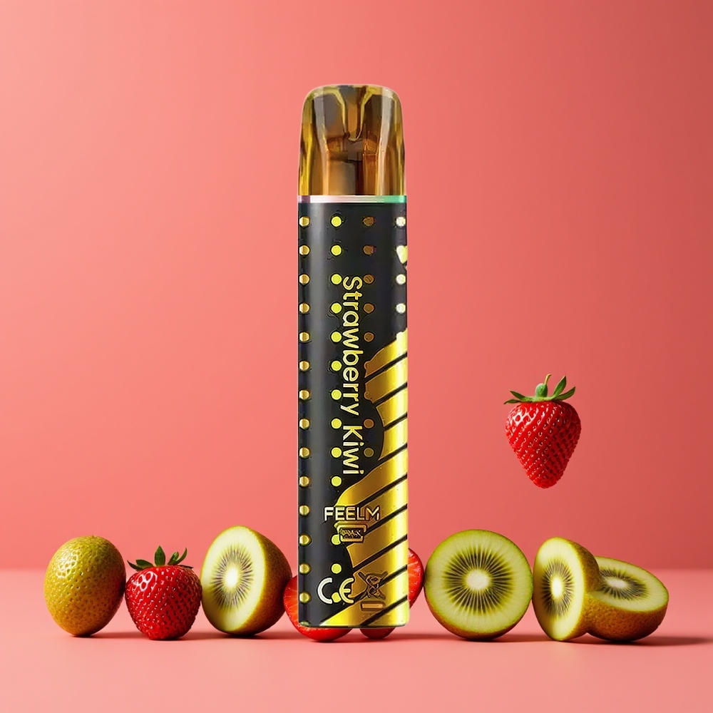 Fraise Kiwi JNR BlackGolden 800 Puffs Belgique Grossiste 550mAh 2 Nicotine