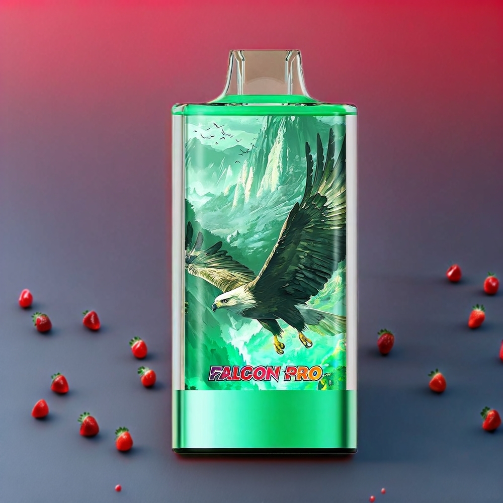 Fraise Kiwi JNR Falcon Pro 28000 Puffs Belgique Grossiste 30ml Dual Mesh