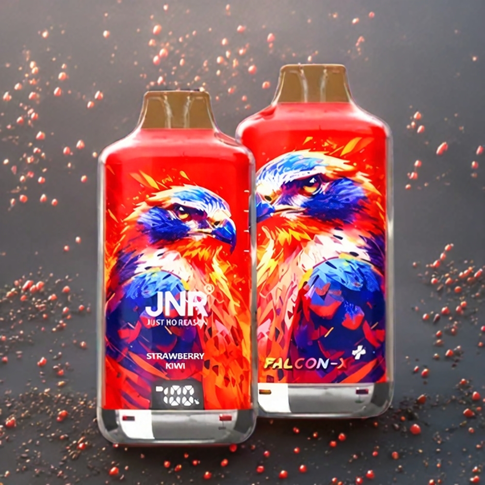 Fraise Kiwi JNR Falcon X⁺ 28000 Puffs Belgique Grossiste 950mAh Type-C