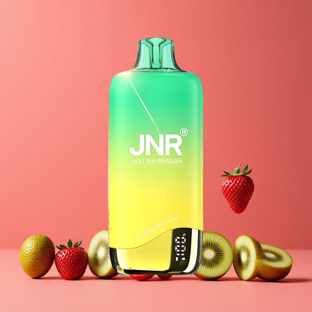 Fraise Kiwi JNR Rainbow 10500 Puffs Belgique Grossiste 18ml 5